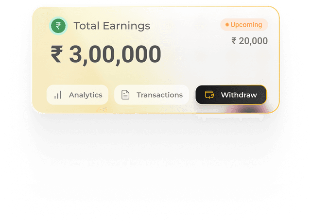 Total Earnings ₹3,00,000